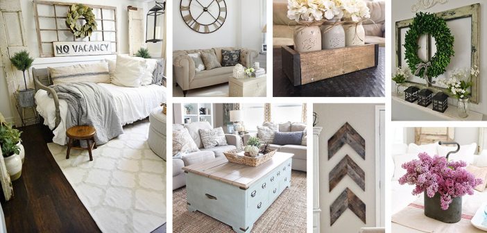 35 Best Farmhouse Living Room Decor Ideas and Designs for 2019