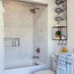 Farmhouse Shower Tile Decor Ideas