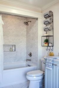 52 Best Farmhouse Shower Tiles Ideas | Bathroom | Guest bathroom