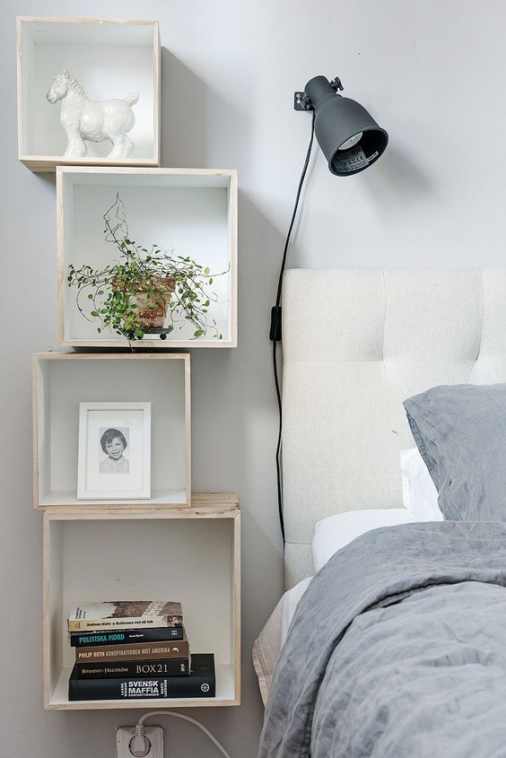 29 Coolest Floating Nightstands And Bedside Tables - DigsDigs