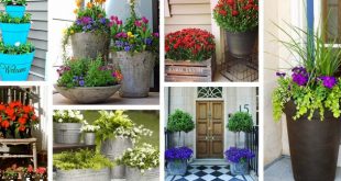 29 Best Front Door Flower Pots (Ideas and Designs) for 2019