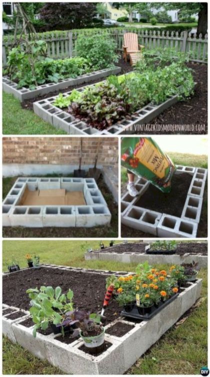 Quick, Creative And Functional Ways To Use Cinder Blocks 25 | Camper