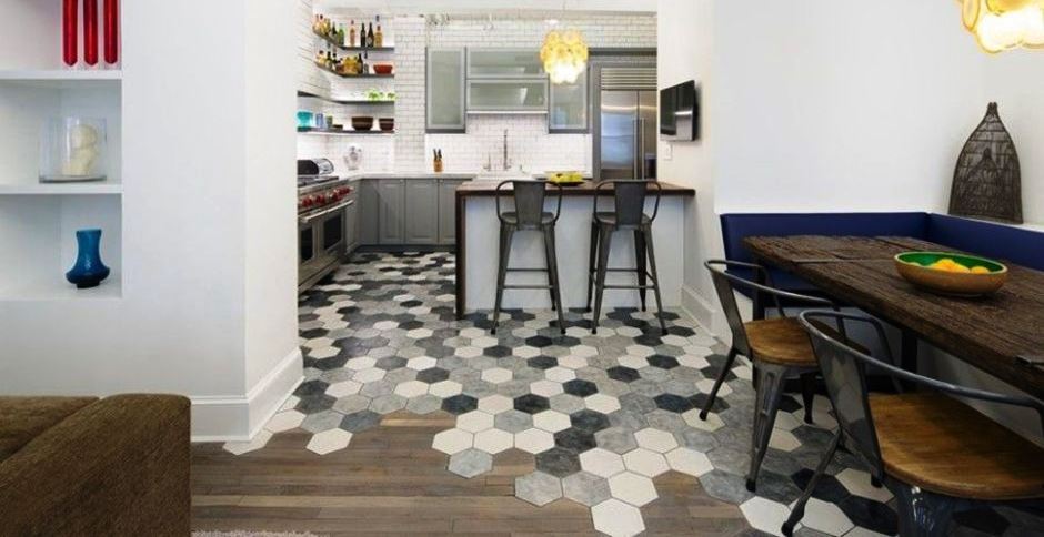 65 Stunning Hexagon Tile Transitions Designs That You Must See - DecOMG