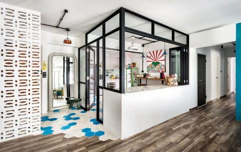 60 Inspiring Hexagon Tile Transitions Designs That You Must See