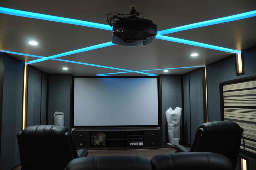 Home Theatre Designs, India | Home Theater Design Ideas, Tips, Images