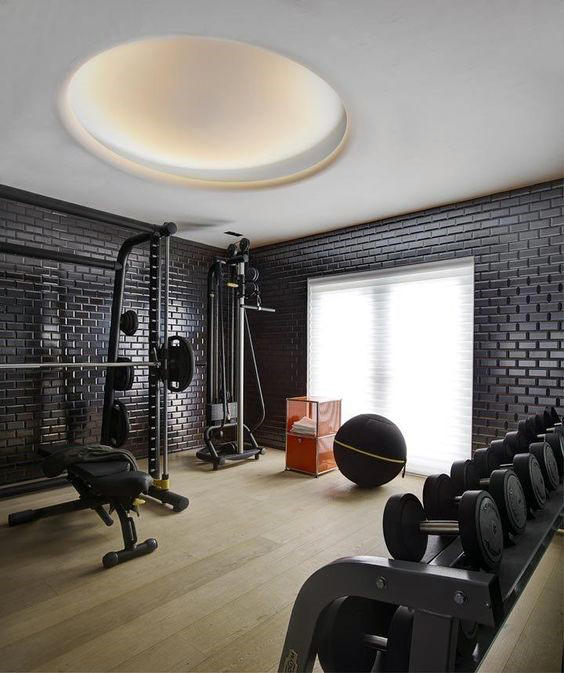 40 Personal Home Gym Design Ideas For Men - Workout Rooms