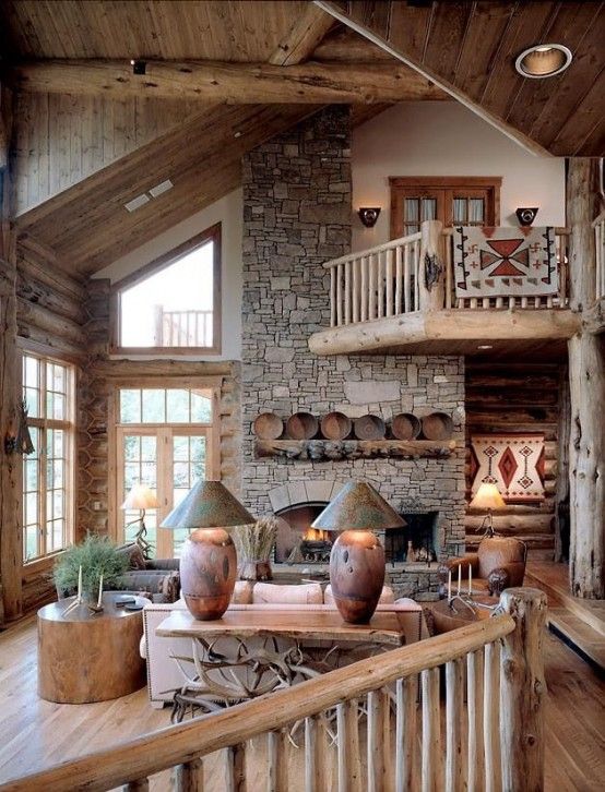 55 Airy And Cozy Rustic Living Room Designs | DigsDigs | Home Décor