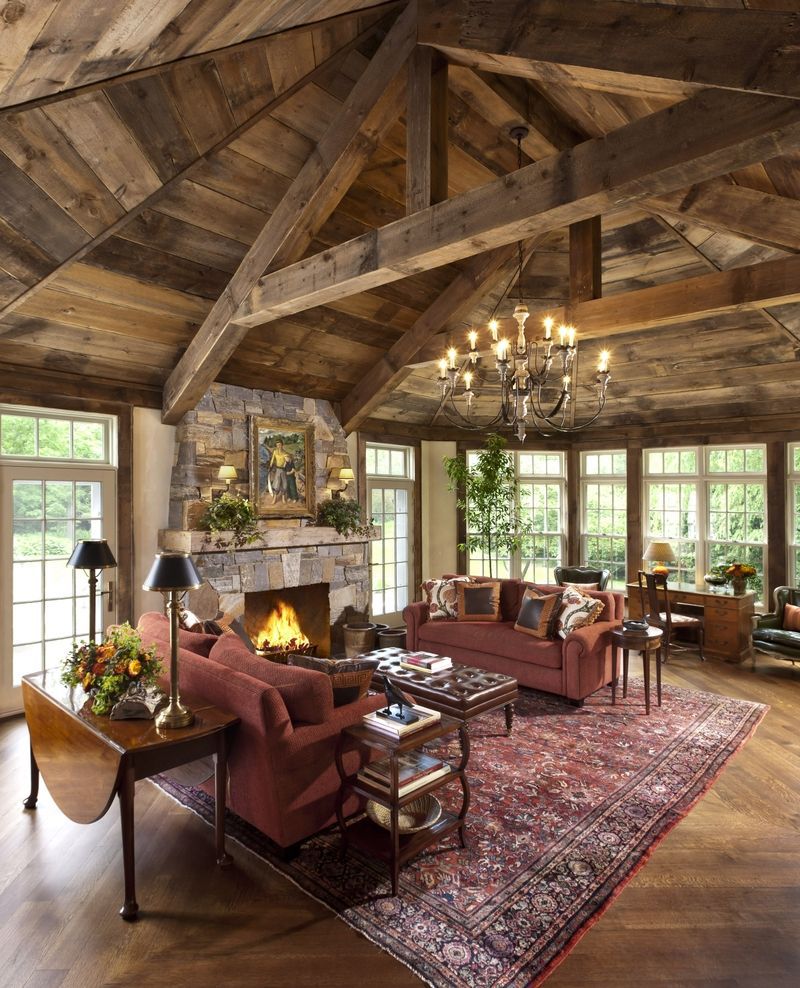 24 Best Rustic Living Room Ideas - Rustic Decor for Living Rooms