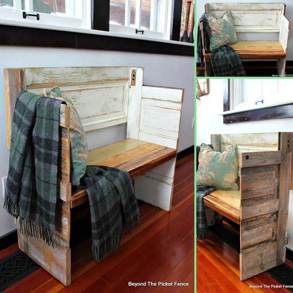 Ideas Of How To Reuse Old Doors 5