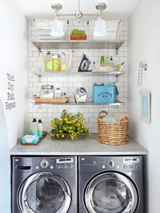Small-Space Laundry Room Storage | DIY Ideas for Your Home | Laundry