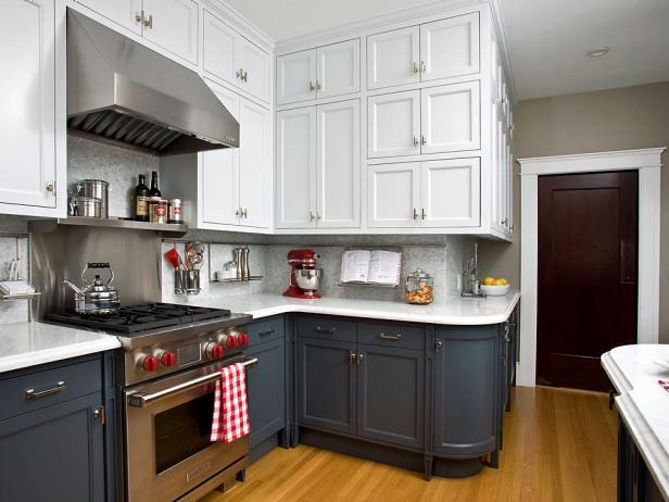 Two-Toned Kitchen Cabinets: Pictures, Options, Tips & Ideas | HGTV