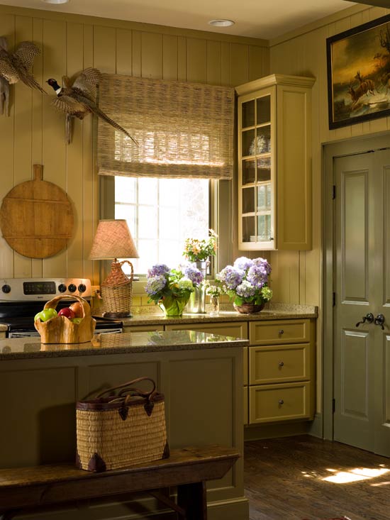 Colorful Kitchens with Charisma | Traditional Home