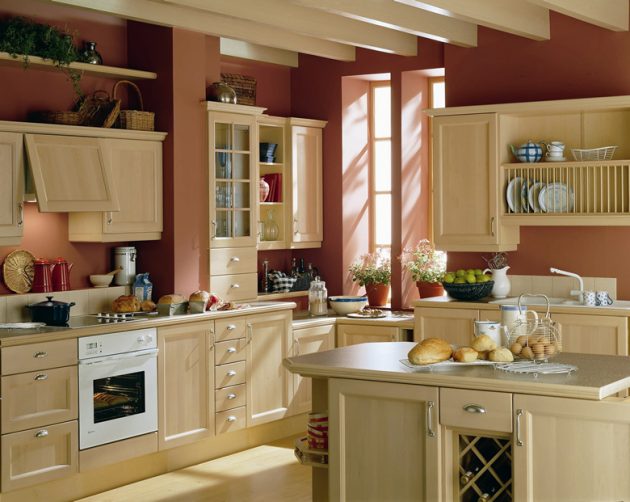 17 Adorable Kitchen Designs With Tones Of Vibrant Colors That You