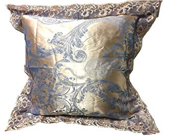 Amazon.com: Chesterch Prevoster Satin Embroidery Pillowcase 24