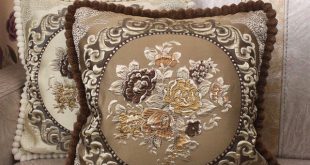 CURCYA Luxury Cushion Covers for Sofa Elegant Thick Jacquard