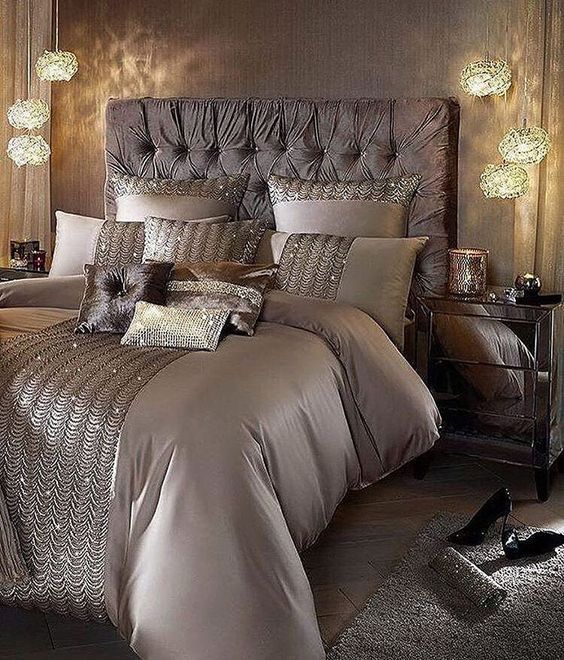 Luxury Champagne Bedroom Ideas