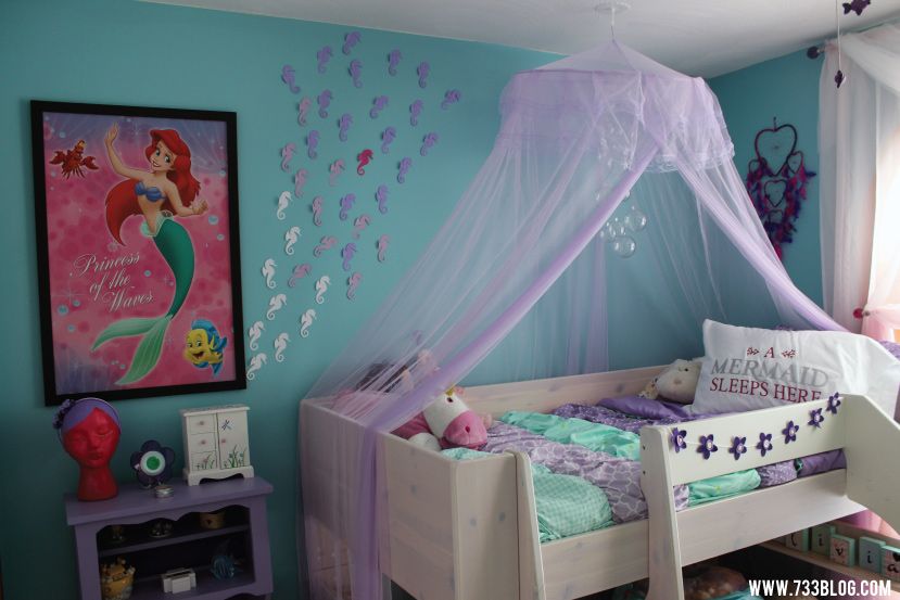 Mermaid Themes Ideas For Children Kids Room