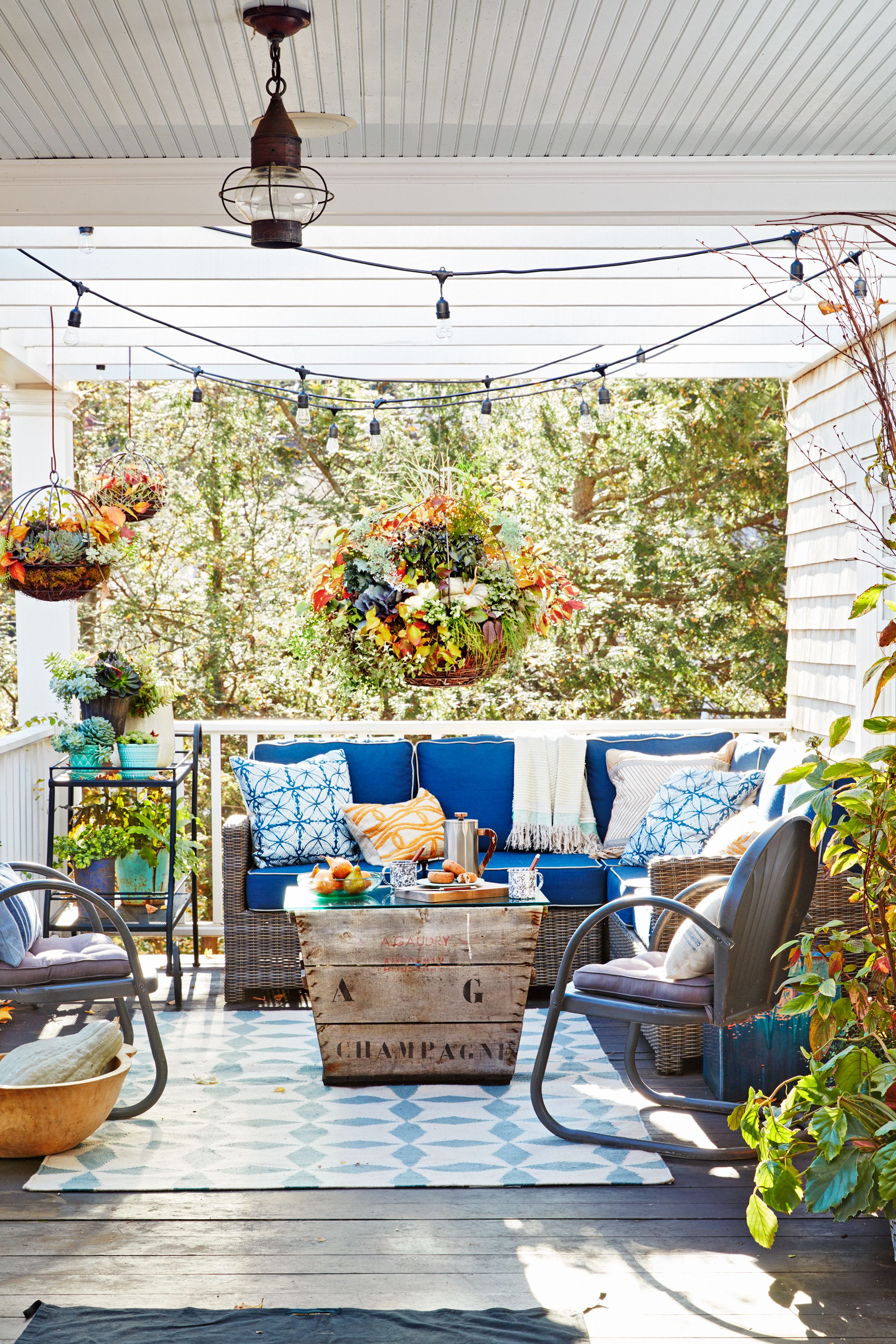 76 Best Patio Designs for 2019 - Ideas for Front Porch and Patio