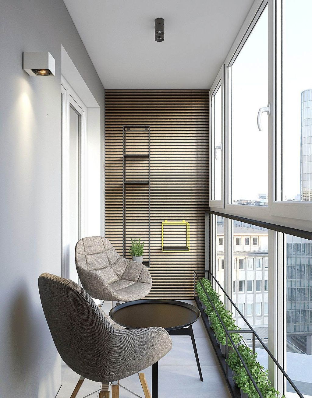 50 Modern Apartment Balcony Decorating Ideas on a Budget - TREND4HOMY