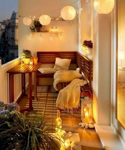 50 Modern Apartment Balcony Decorating Ideas on a Budget | Apartment