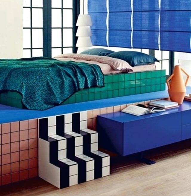 Modern Blue Master Bedroom Ideas 7