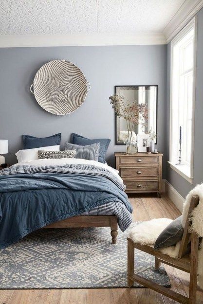 Modern Blue Master Bedroom Ideas