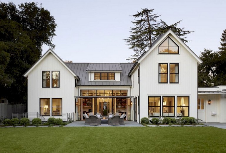 53+ Top Modern Farmhouse Exterior Design Ideas