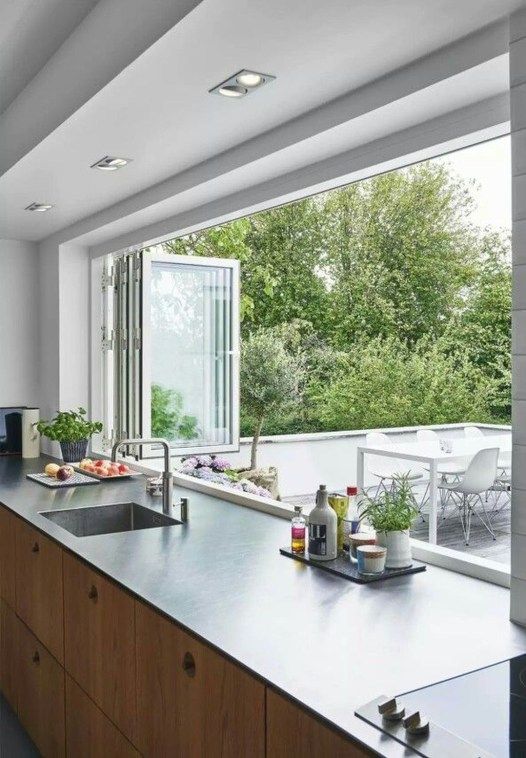 Modern Kitchen Balcony Ideas