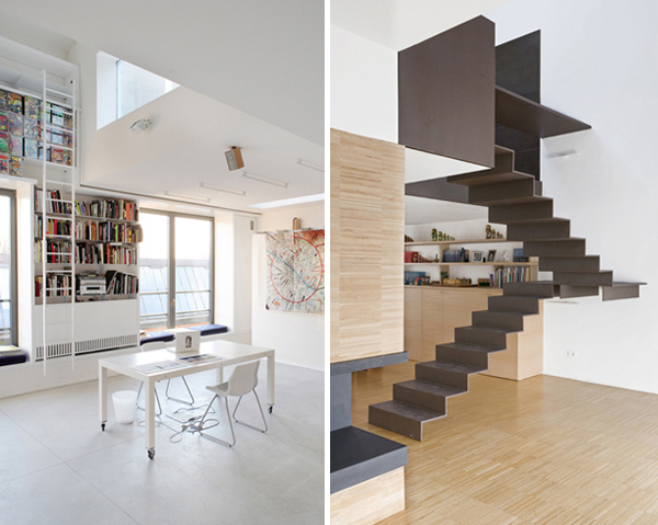 Minimalist Staircase: 3 Unique Stair Designs in One House