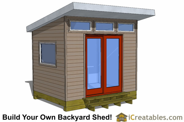 Modern Studio Shed Designs For Backyard