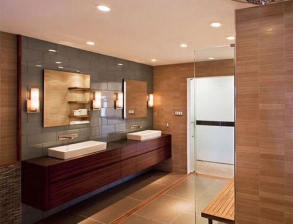 18 Exquisite Contemporary Wooden Bathroom Design Ideas | Bathroom