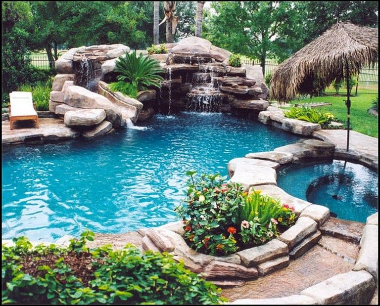 55 Amazing Natural Small Pool Design Ideas to Copy on Your Backyard