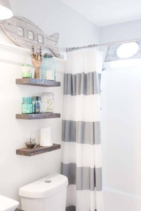 BEFORE & AFTER: This Childish Bathroom Goes Glam With Seaside