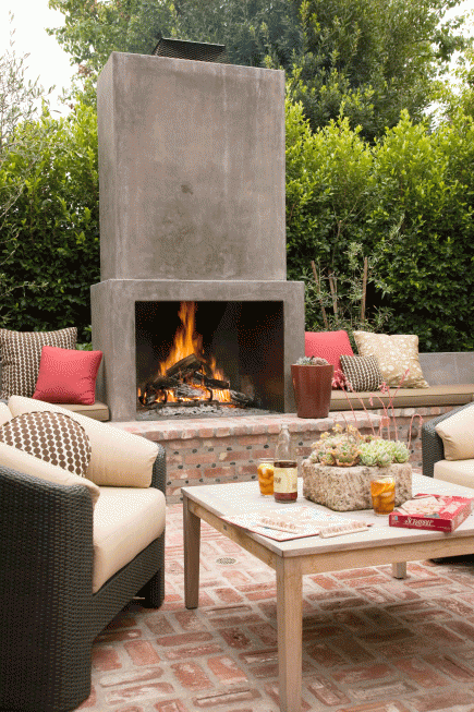20 Outdoor Fireplace Ideas | Midwest Living