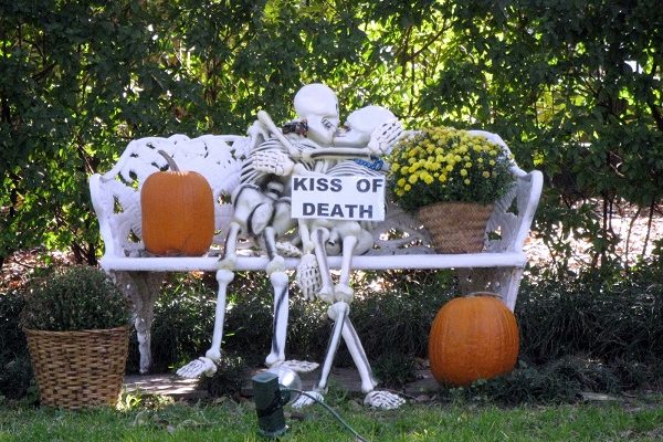 Indoor & Outdoor Halloween Skeleton Decorations Ideas