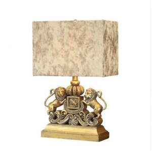 Aliexpress.com : Buy American style lion table lamp European