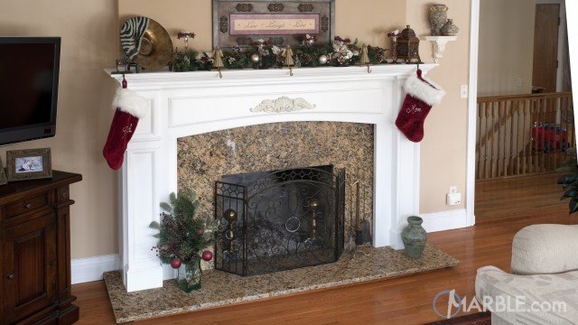 85 Most Popular Fireplace Mantel Design Ideas in 2019 | Marble.com
