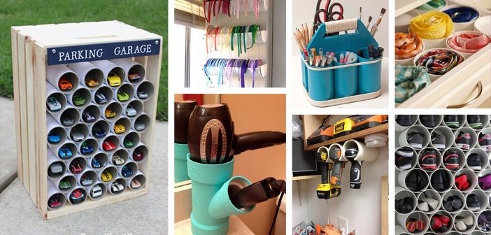26 Best PVC Pipe Organizing and Storage Projects (Ideas and Designs