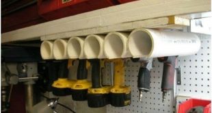 25 PVC Pipe Organizing and Storage Projects - DIY | Share Your Craft