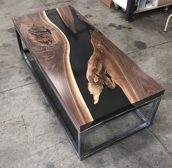 Resin Wood Table For Your Furniture