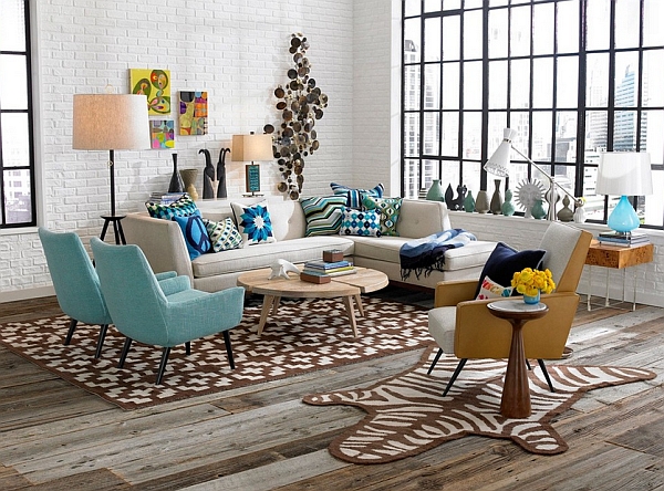 Retro Living Room Design Ideas