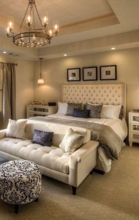 50 Gorgeous Romantic Master Bedroom Will Dreaming | Bedroom palette