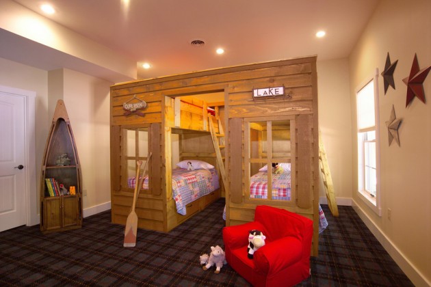 Rustic Kids Room Designs 7
