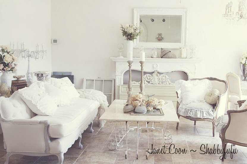 37 Dream Shabby Chic Living Room Designs - Decoholic