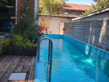 DIY Pool made from Shipping Containers | SANI-TRED®