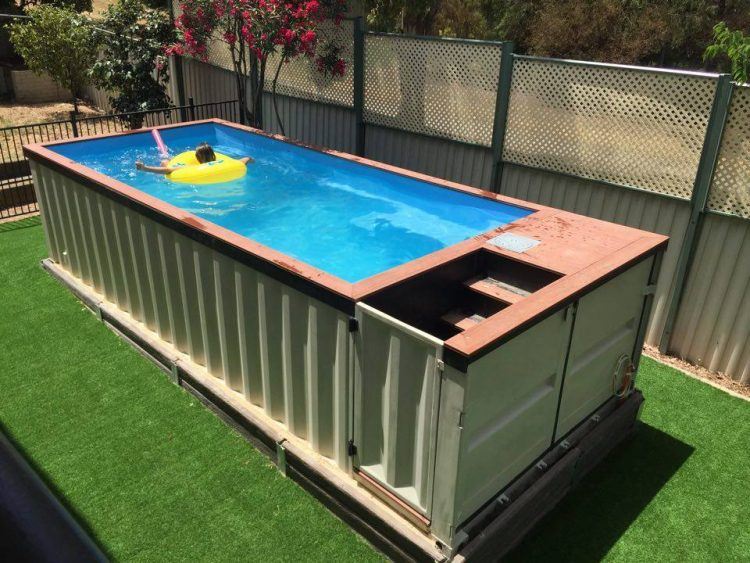 Shipping Container Swiming Pool Design Ideas