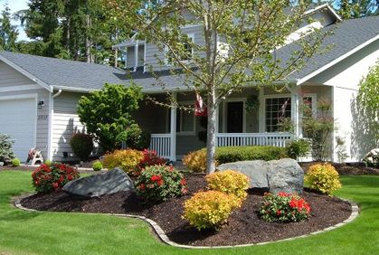 Front Yard Landscaping Photo Gallery and Simple Design Ideas