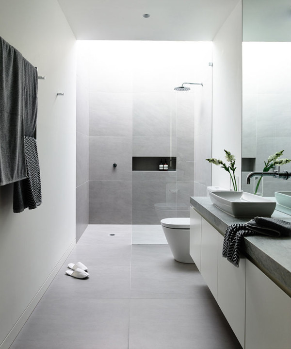 Simple Minimalist Bathroom