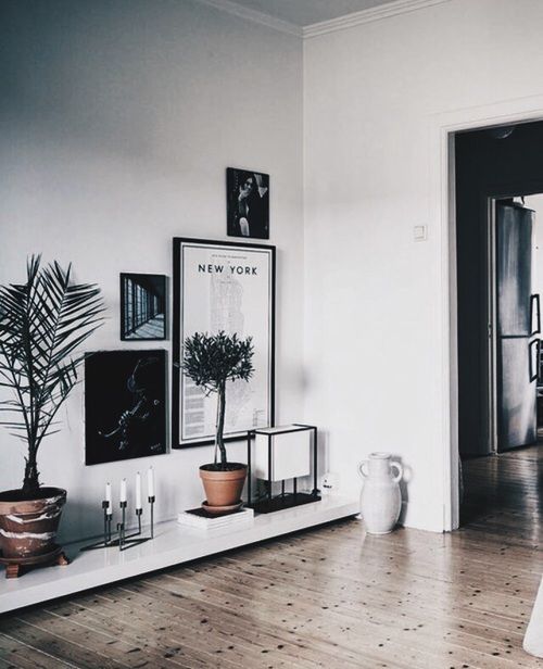 Living room decor ideas inspiration Scandinavian minimalist artists