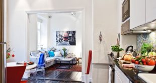 A Small Apartment With A Smart Interior Design That Fulfills All